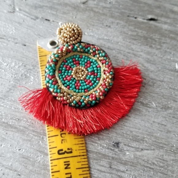 Tassel Earrings - Picture 3 of 3